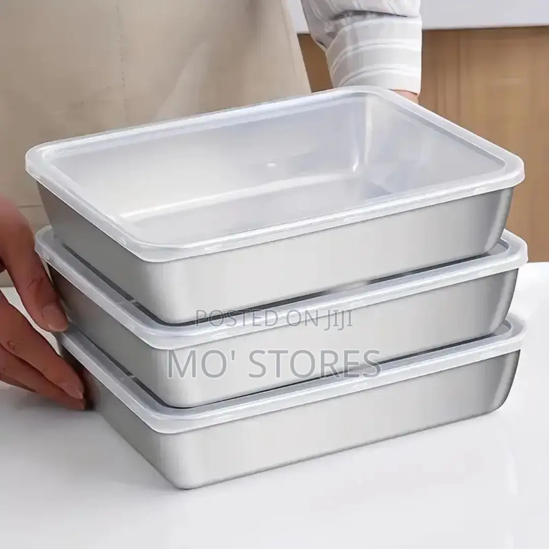 3pieces Storage Stainless Bowl