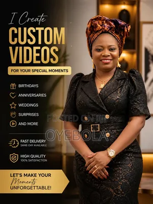 “Birthday Video Editing Service”