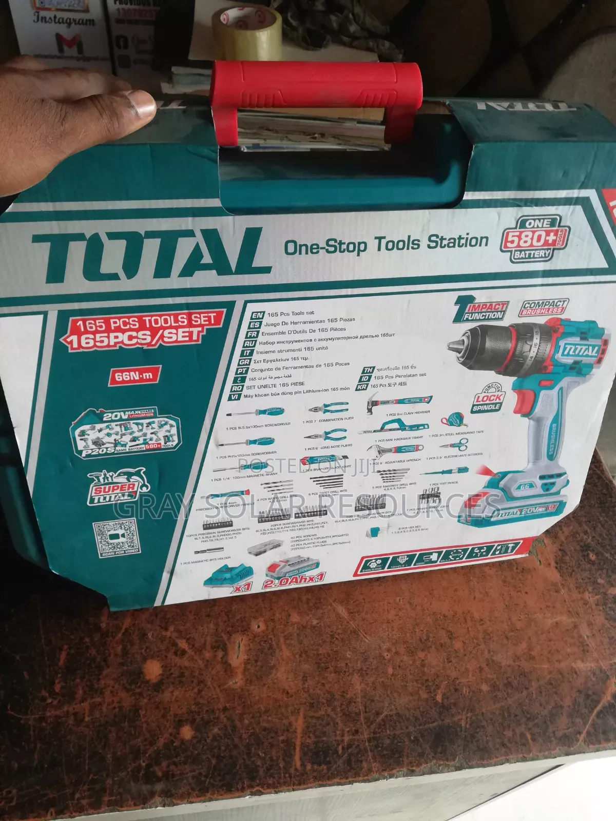 165pc Total Electrical Tool Box