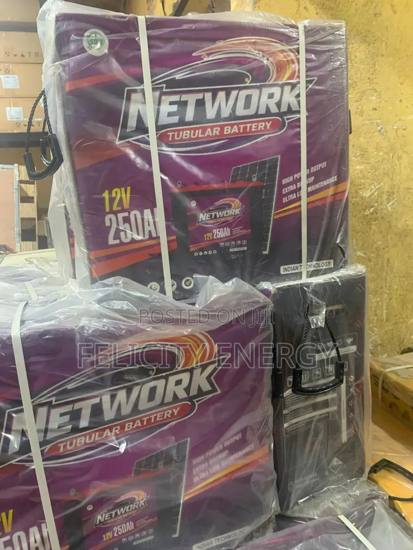 Network Tubular Battery 250amps 12v