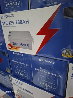 12v/230ahs Storace Deep Cycle Gel