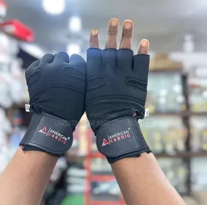 American Cardio High Quality Padded Gym Gloves