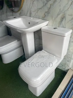Complete Set Water Closet With Basin
