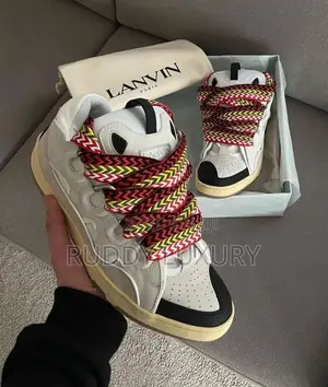 Lanvin Curb Sneakers /Buy One Get a Free Sock