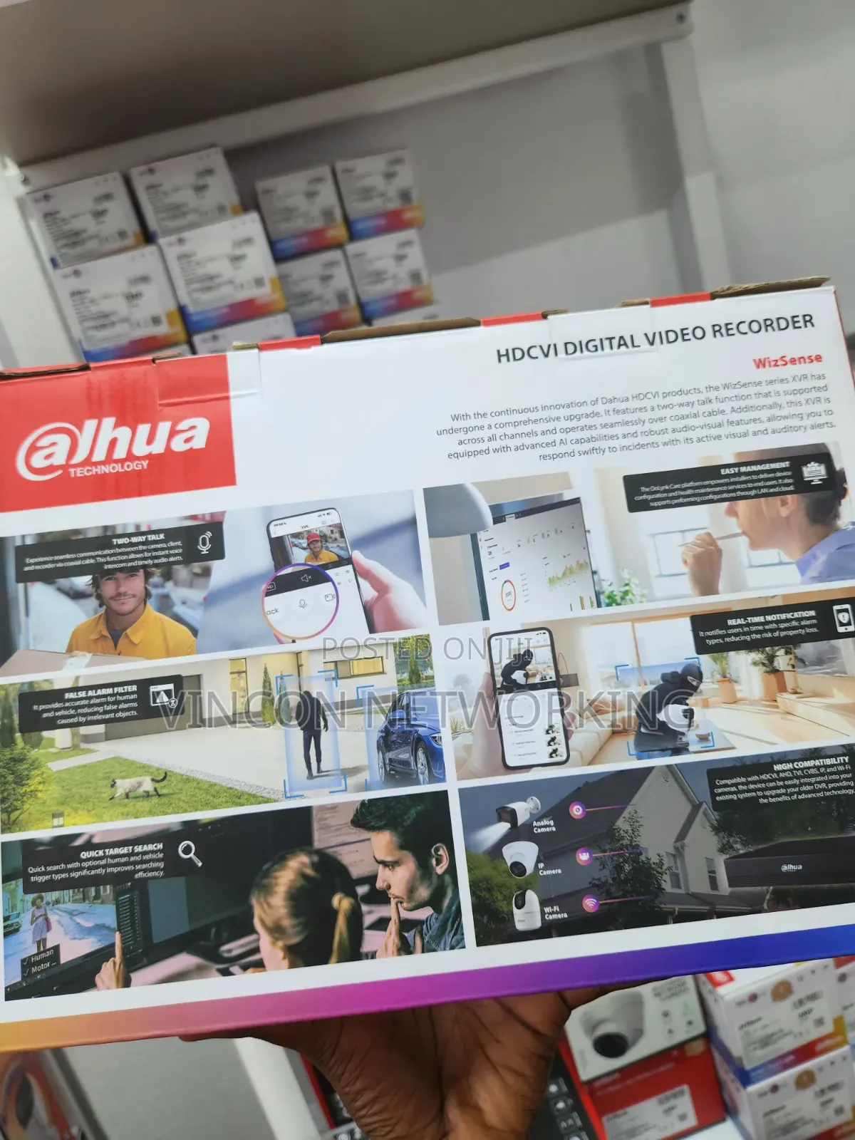 Dahua 8channel DVR 5mp