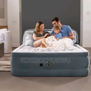 Intex Queen Dura-Beam Ultra Plush Headboard Airbed 152x236x86 Cm