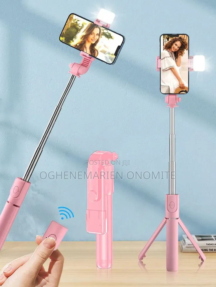 Selfie Stick With Led Light