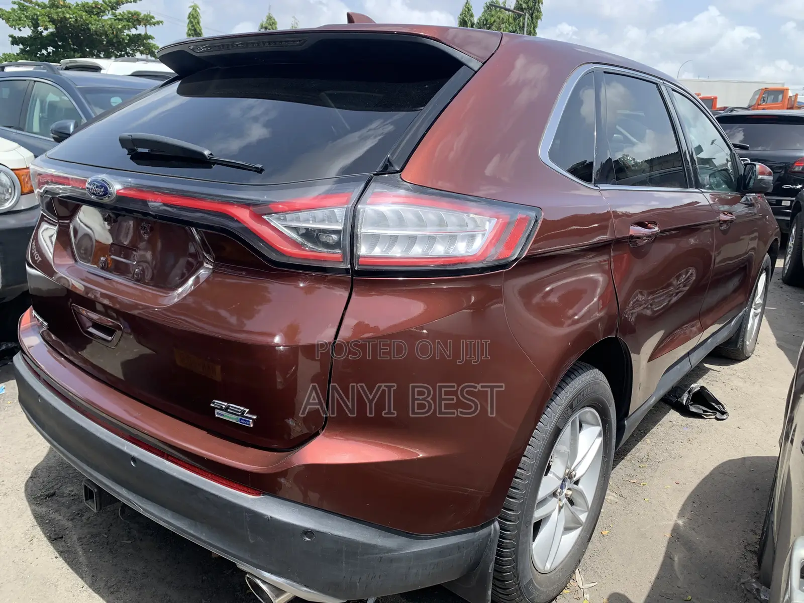 Ford Edge 2015 Brown
