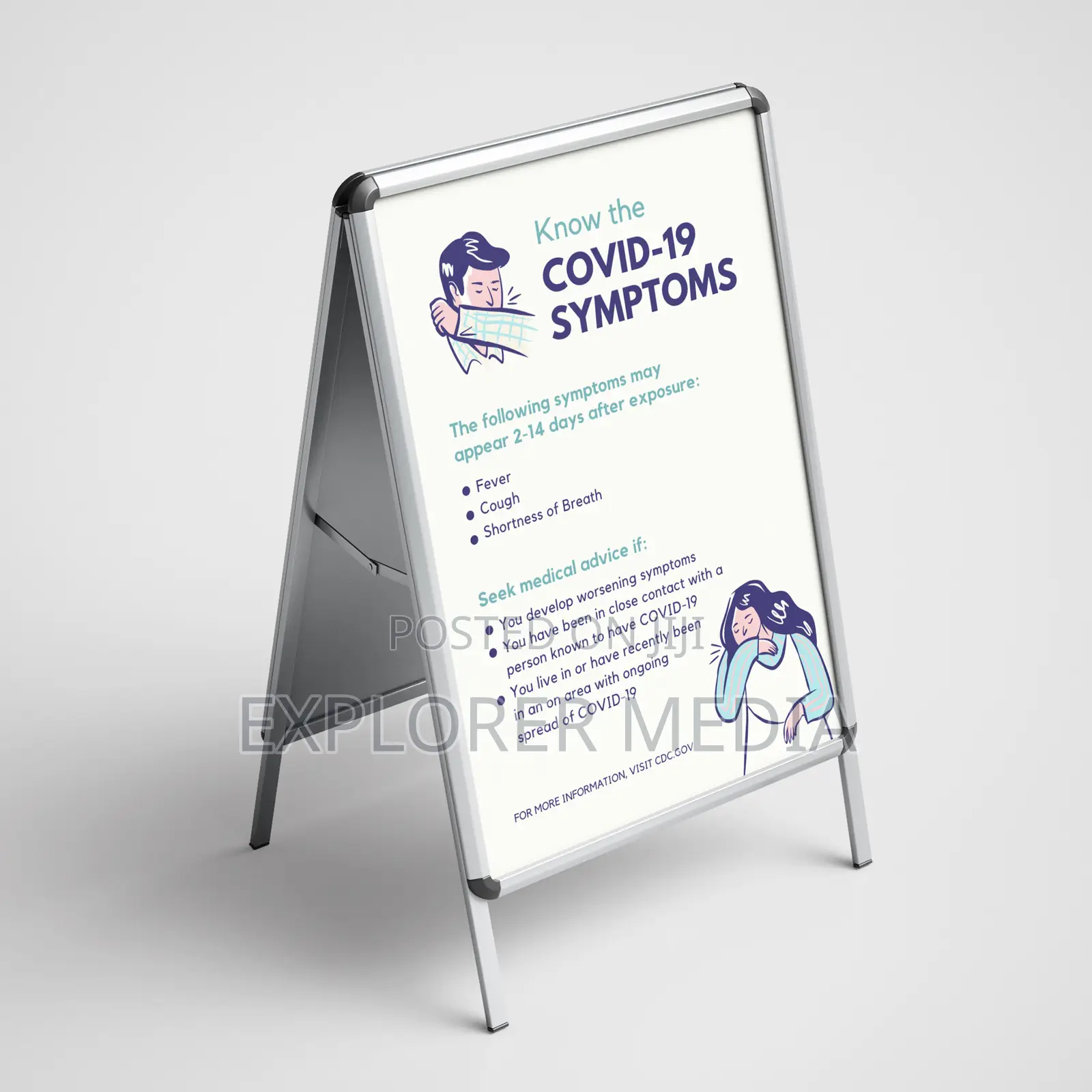 A Board Stands