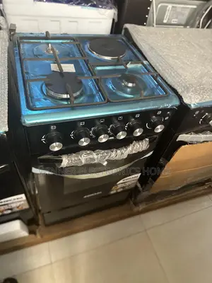 Bruhm 50 by 50 Gas Cooker 3gas and 1 Electric With Warranty