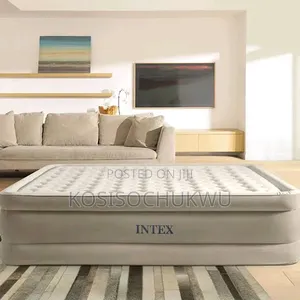Intex 64428 Queen Size Dura-Beam Ultra Plush Airbed