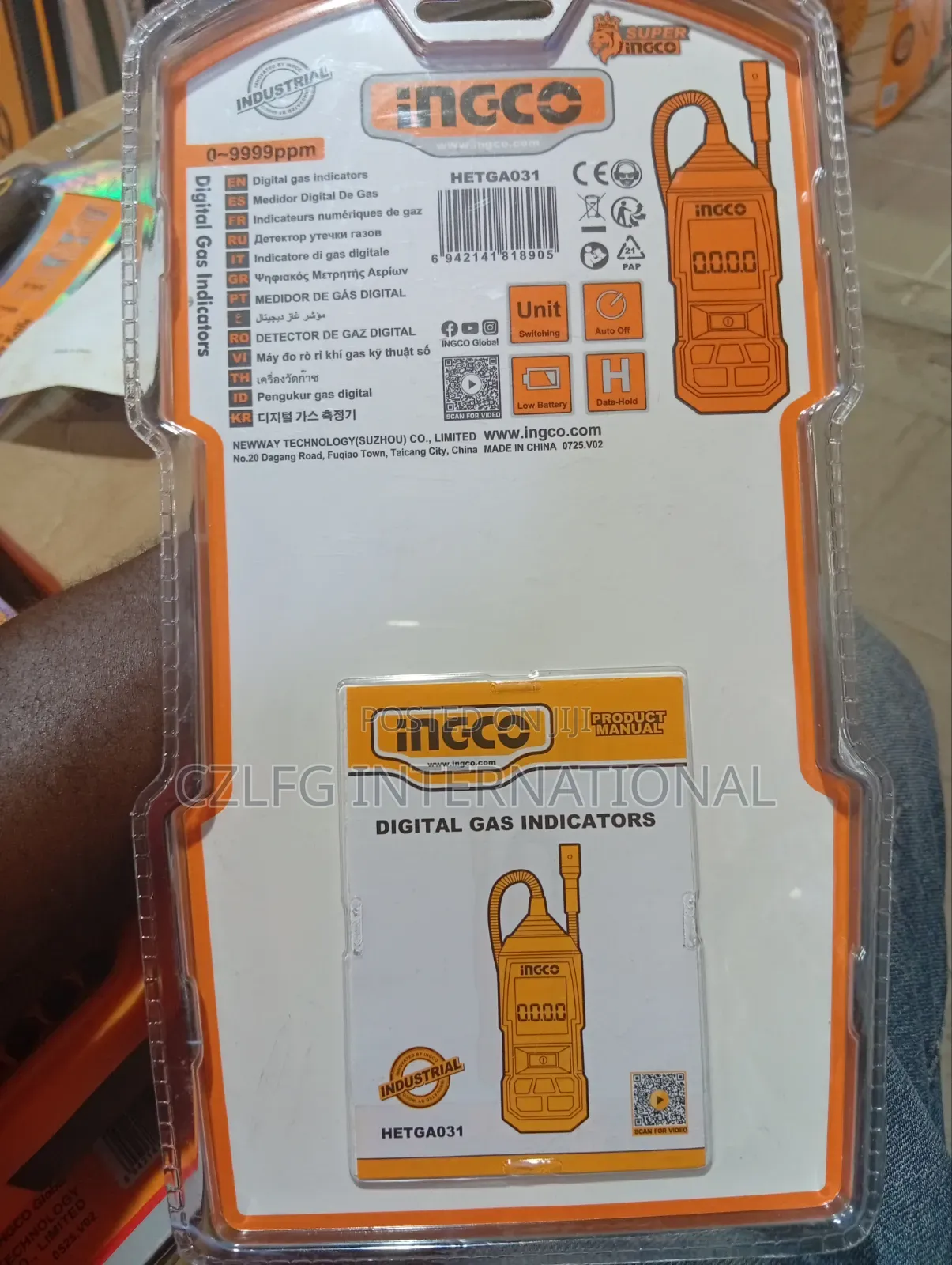 Ingco Digital Gas Indicators