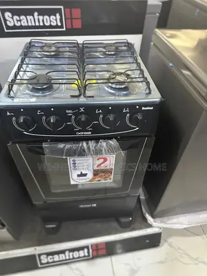 Scanfrost 4burner Standing Gas Cooker 60 by 60