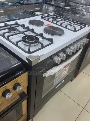 Scanfrost 60 by 90 Gas Cooker 4gas and 2electric 6burner