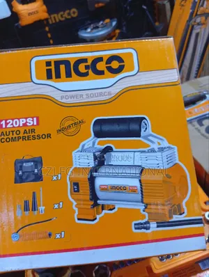 Ingco 120psi Auto Air Compressor