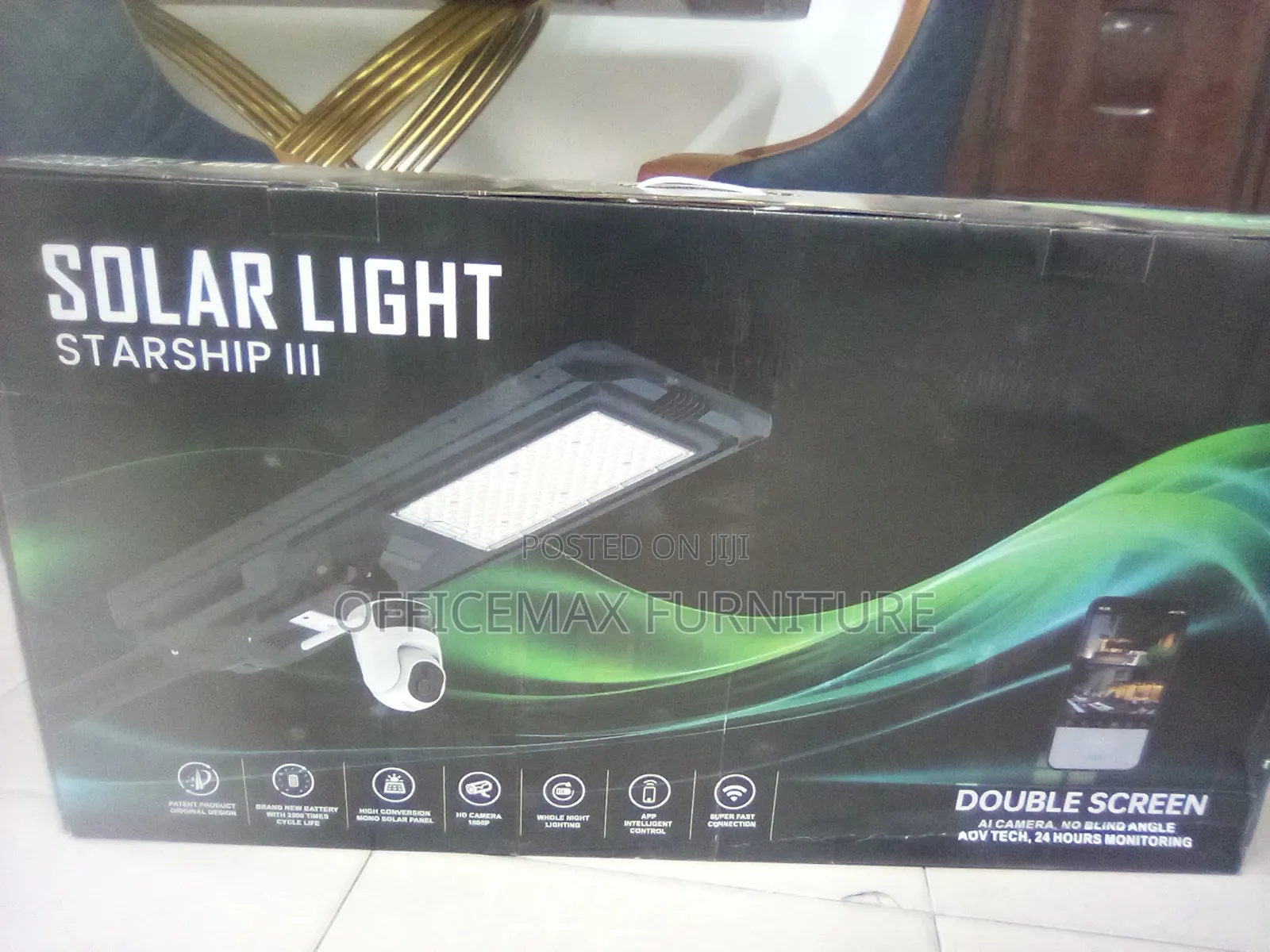 Solar Lights Double Screen
