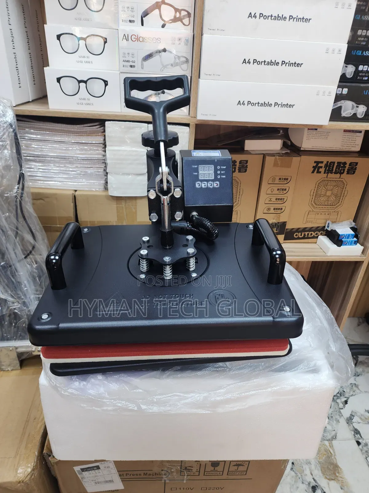 Flat Sublimation Heat Press Machine