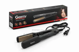 Geemy Professional Hair Straightener – Model Gm-2985w Ceramic Flat