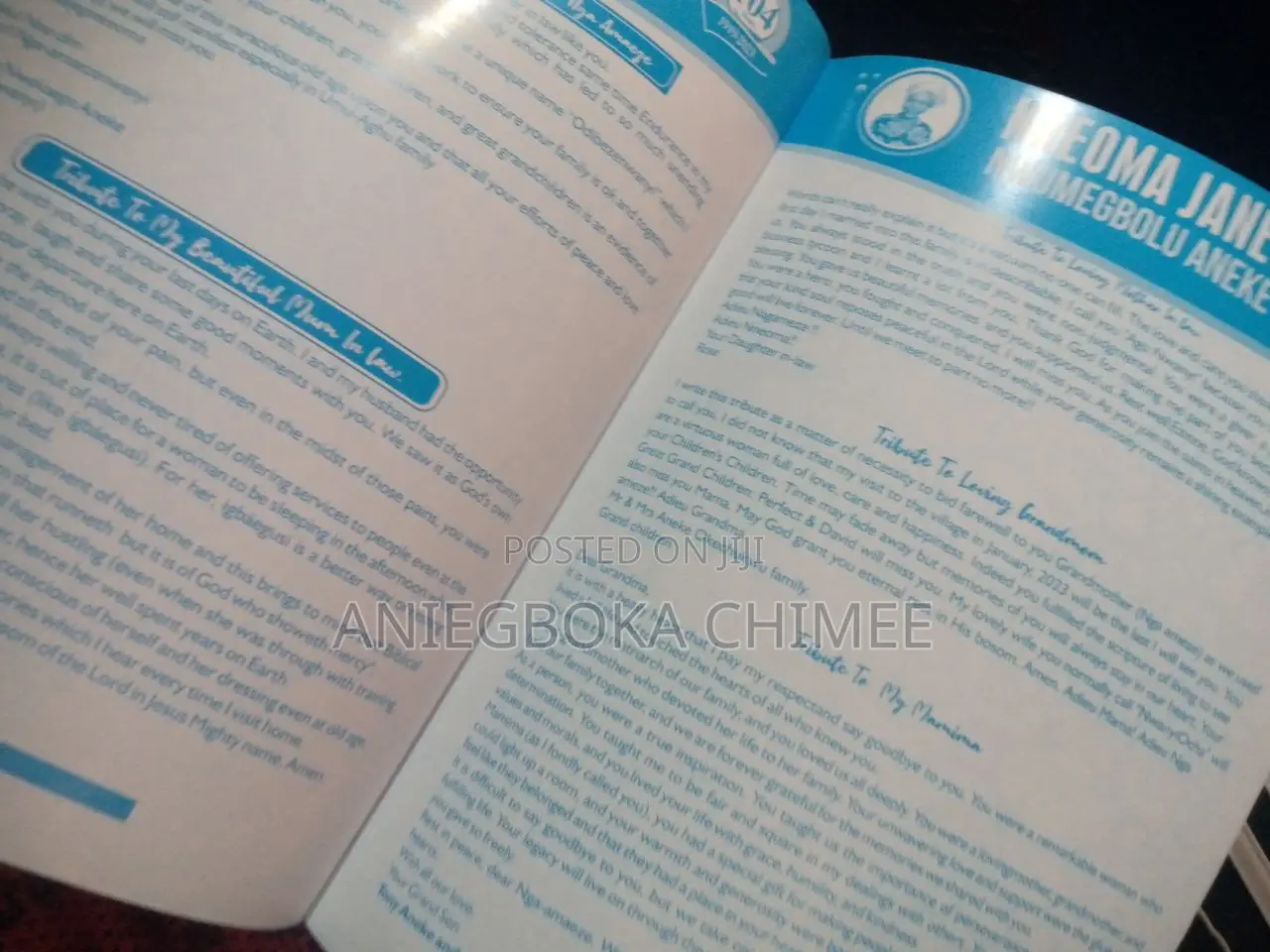 Brochures, Jotters