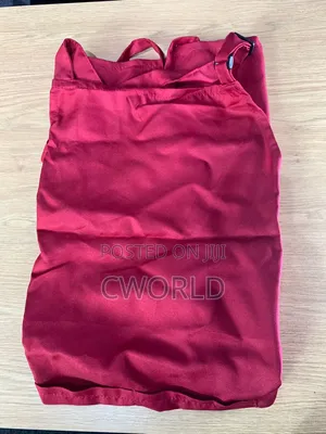 A Solid Red Apron