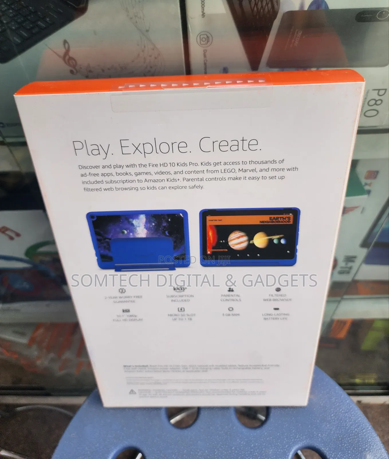 New Amazon Fire HD 10 Kids Pro 32 GB Blue