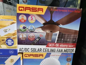 Qasa Ac/Dc Solar Ceiling Fan