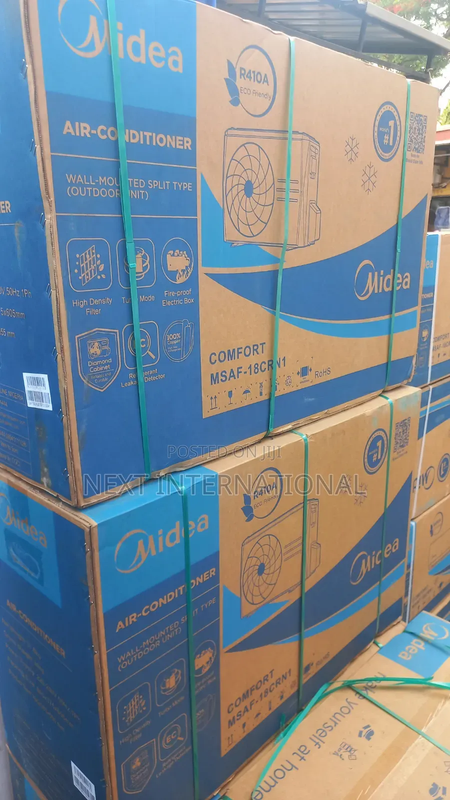 Midea 2hp Air-Conditioner With Complete Installation Kits,Low Voltage