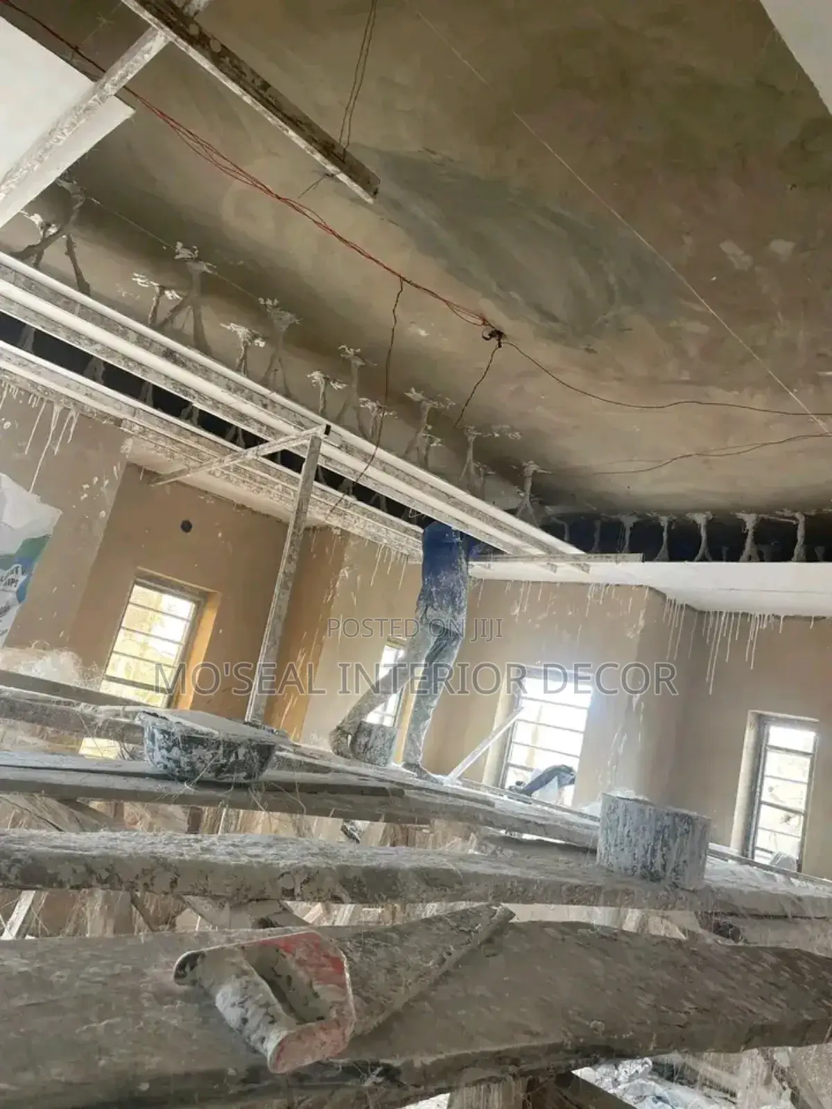 Pop Ceiling and Wall Screending