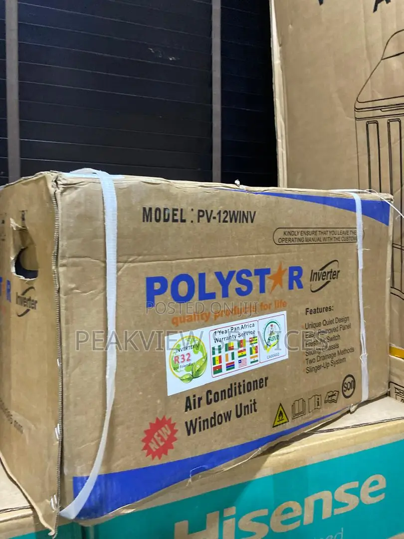 Polystar Window Ac Pv-12winv 1hp Inverter System
