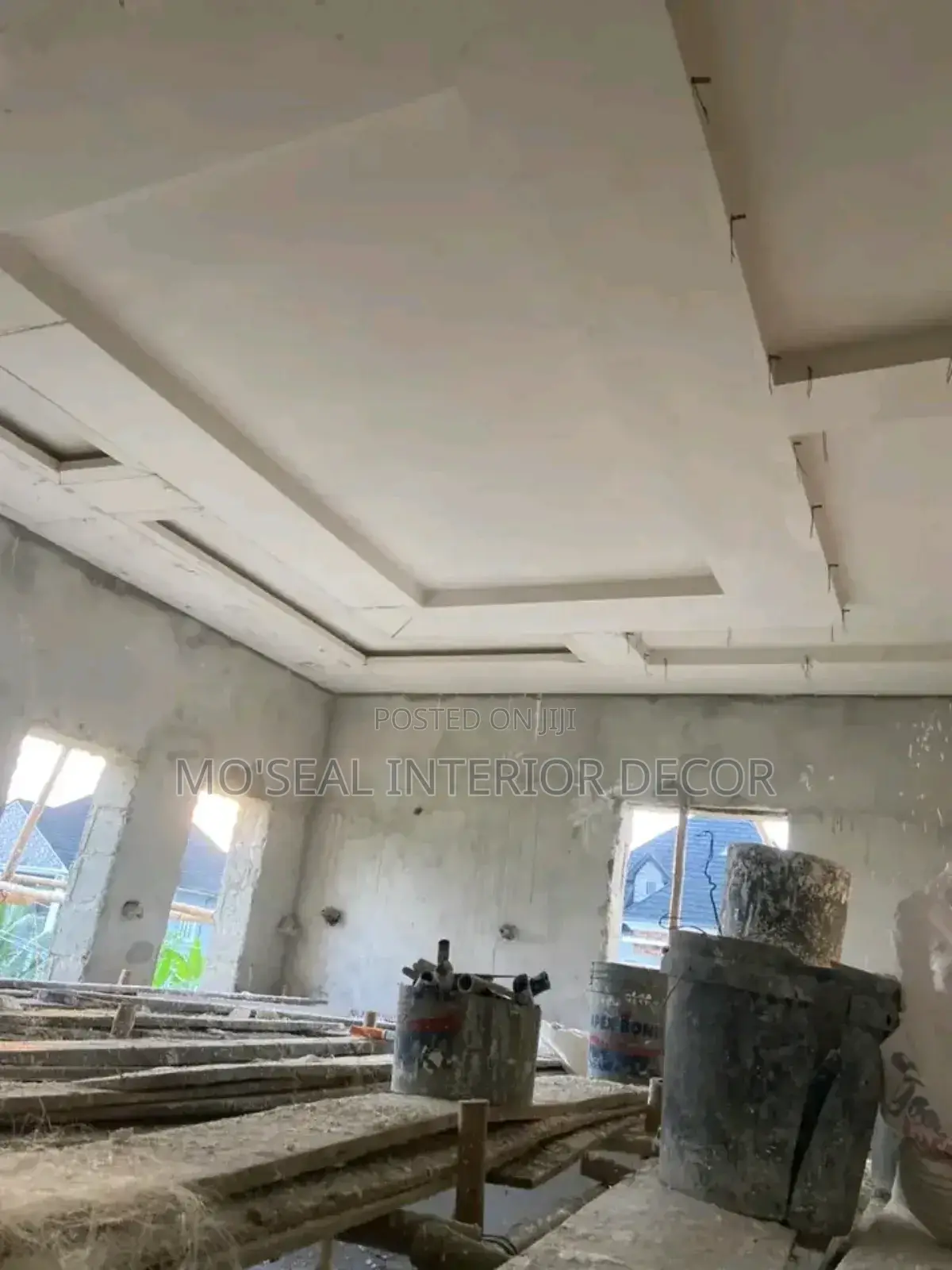 Pop Ceiling and Wall Screending