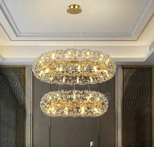 2025 Dandelion Crystal Chandelier Ring Lighting