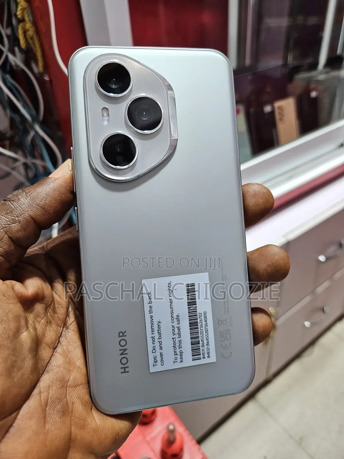 New Honor 400 Pro 512 GB Silver
