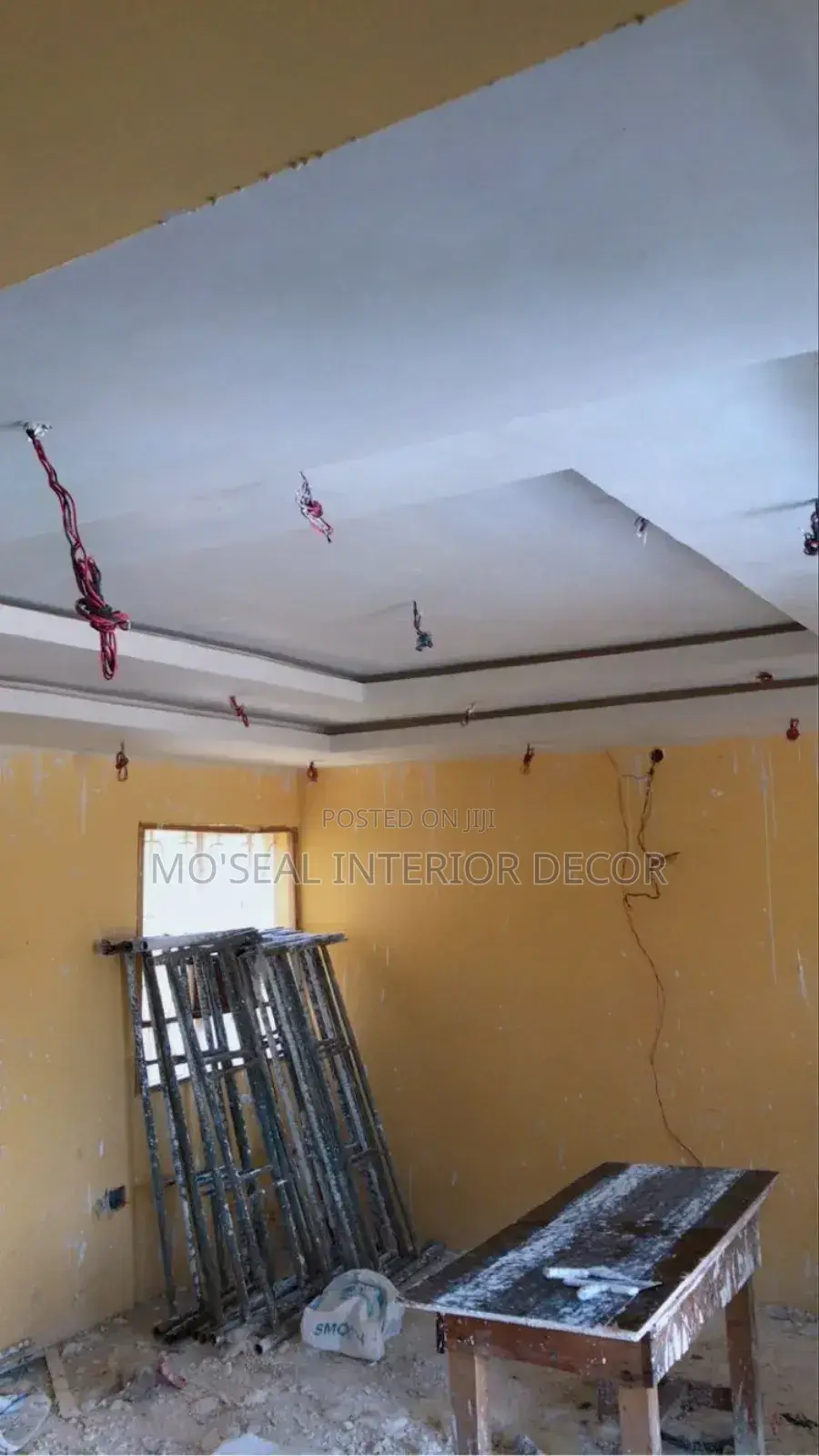 Pop Ceiling and Wall Screending