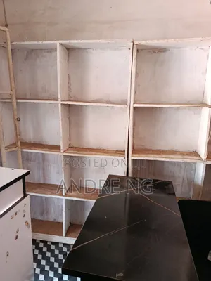 5set of Wooden Shelf Counter