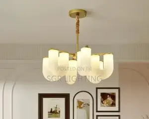 Modern U-Shaped Chandelier Home Decor Led Pendant Lamps