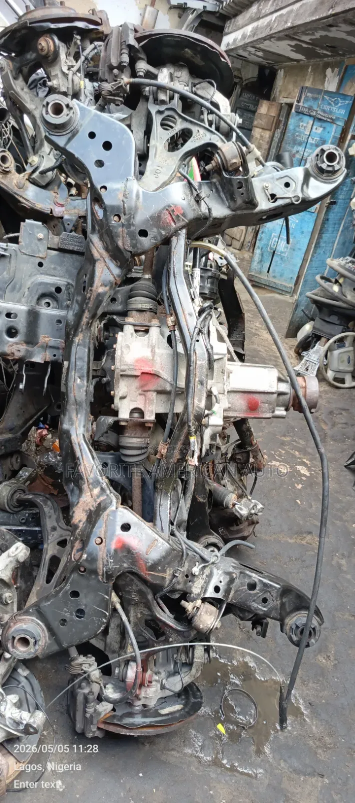 Complete Back Beam Ford Explorer 4x4 2014 Model