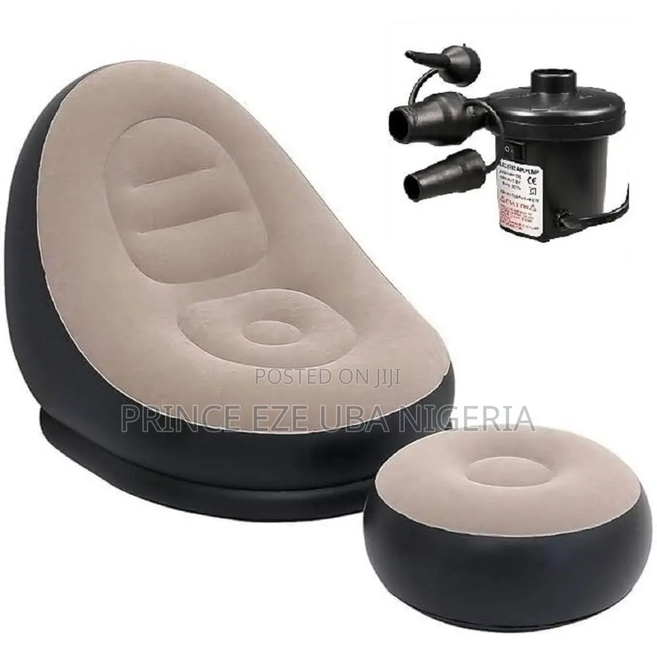 Inflatable Sofa With Foot Rest