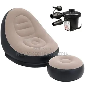 Inflatable Sofa With Foot Rest