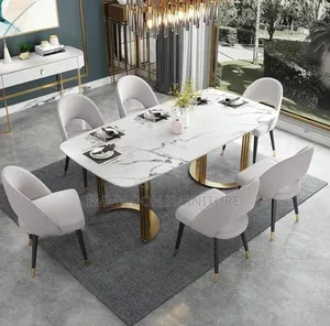 High Quality Marble Luxury Dining Sets