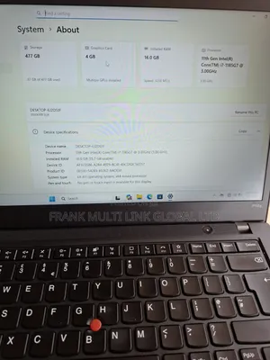 Laptop Lenovo ThinkPad P14s 16GB Intel Core i7 SSD 512GB
