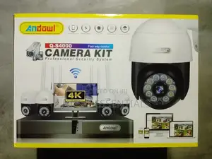 Professional 4-Way Security Camera Kit System