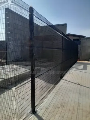 Black Atifinger Panel Mesh