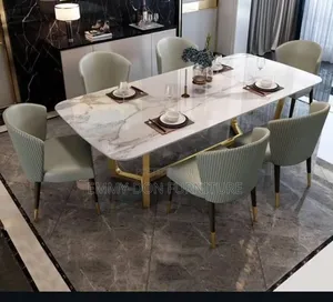 High Quality Luxury Marble Top Dining Sets