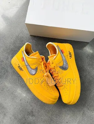 Nike Air Force 1 Low Off White Ica / Buy One Get a Free Sock