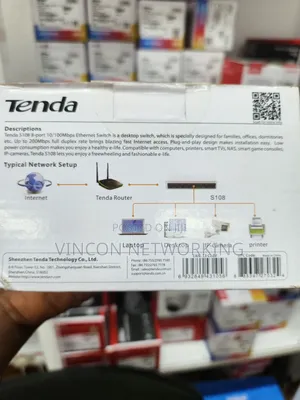 Tenda 8-Port 10/100 MBPS Desktop Switch