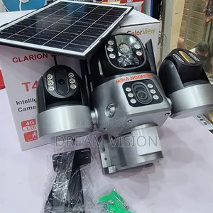 Interesting Powered Solar 4 Lens Camera