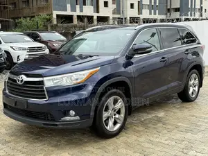 Toyota Highlander Limited 4dr SUV AWD (3.5L 6cyl 6A) 2015 Blue
