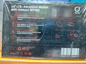 Olax Mf985 Wifi 6 4g Lte Advanced Mobile Wifi
