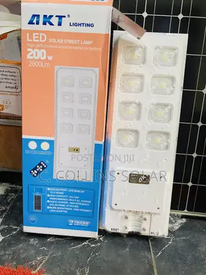 200w Akt Solar Street Lights