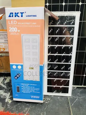 200w Akt Solar Street Lights